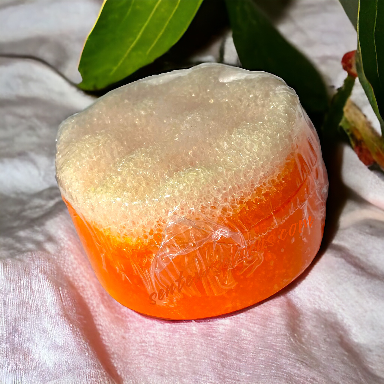 Savon éponge Mangue