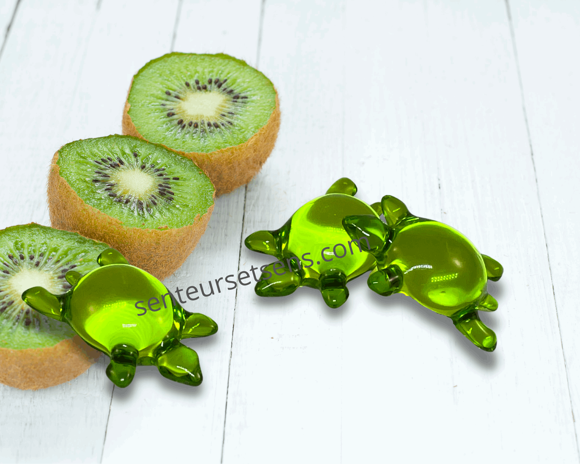 Perles huile de bain kiwi